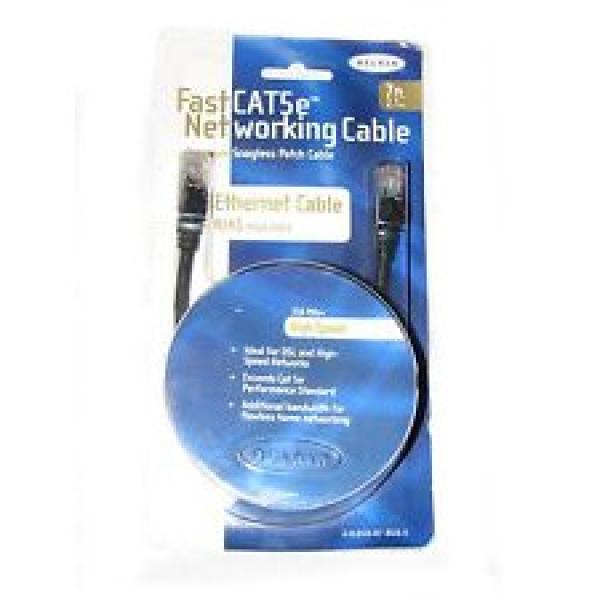 7' FastCAT5e (350MHz) Premium Snagless Networking Cable - Black - Belkin